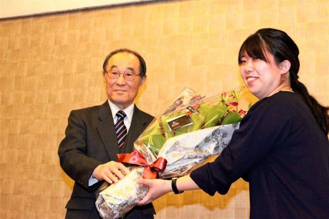 【写真】帯広水泳協会６０周年記念式典、五輪選手実現を　今後の発展誓う