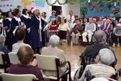 トーンチャイムでクリスマス会　音更・北勝館 2