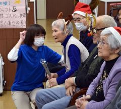 トーンチャイムでクリスマス会　音更・北勝館 4