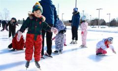 大樹でちびっ子スケート教室　 4