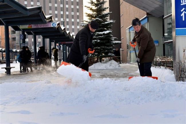 【写真】十勝に降雪 ぬかびら21センチ、帯広7センチ