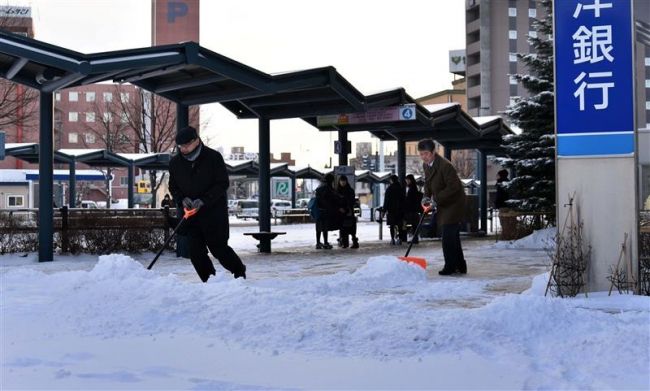 【写真】十勝に降雪 ぬかびら21センチ、帯広7センチ