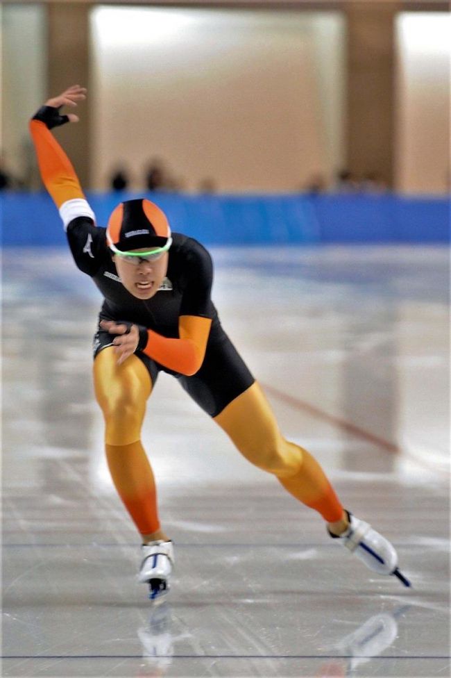 【写真】蟻戸２年連続２冠　男子５０００大会新Ｖ　全国高校選抜スケート