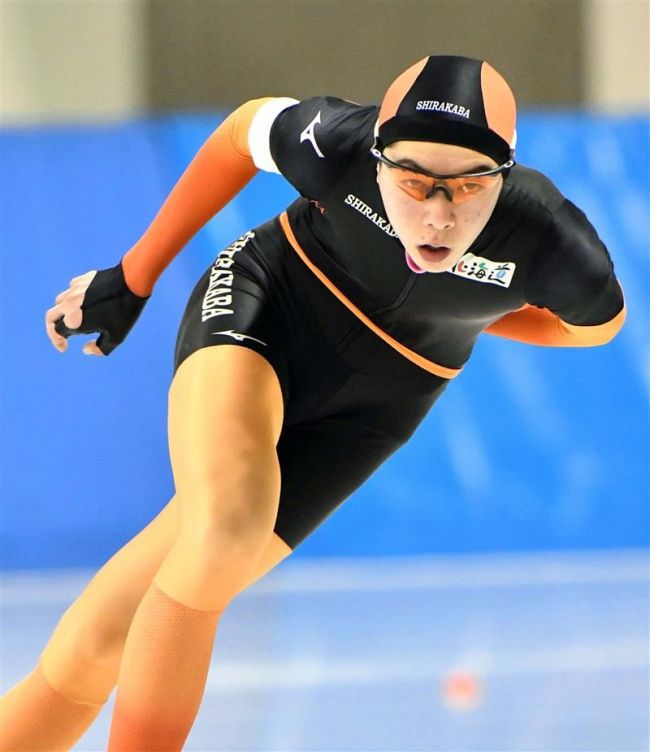 【写真】蟻戸2年連続2冠 男子5000大会新V 全国高校選抜スケート