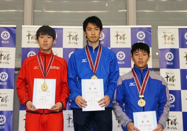 【写真】蟻戸2年連続2冠 男子5000大会新V 全国高校選抜スケート