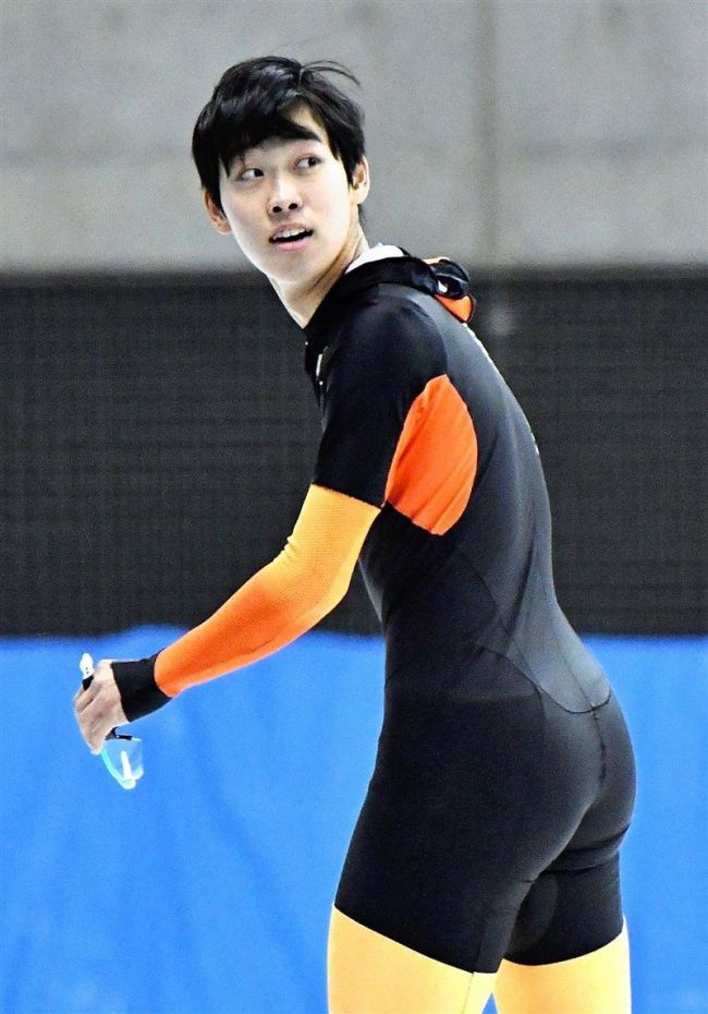 【写真】野々村大会新V 500は山本、古川制す 全国高校選抜スケート
