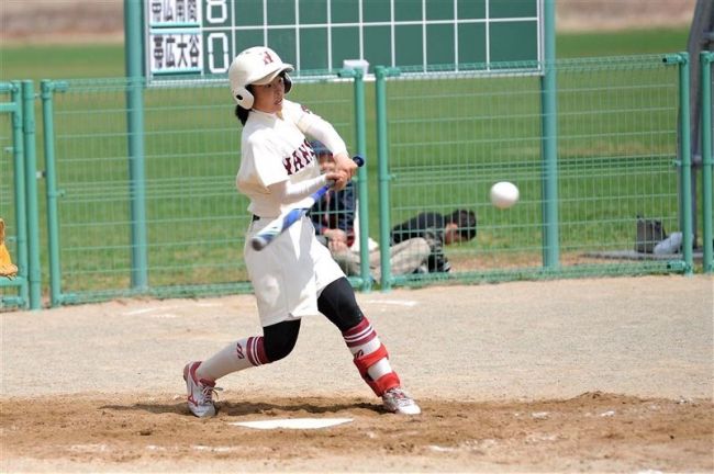 【写真】帯南商コールド完封で優勝、帯大谷準V 東北海道高校女子ソフトボール