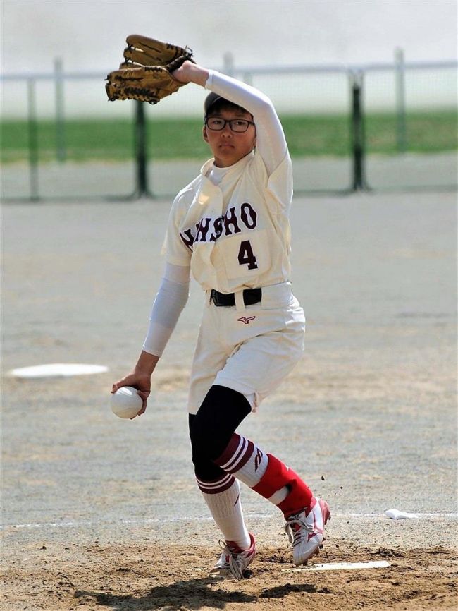 【写真】帯南商コールド完封で優勝、帯大谷準V 東北海道高校女子ソフトボール