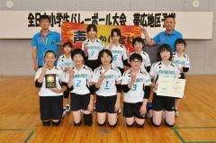 女子準優勝の豊頃ランバーズ