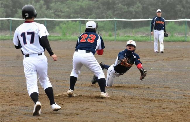【写真】K―PLUCKコールドで4連覇 勝毎杯朝ソフトボール大会