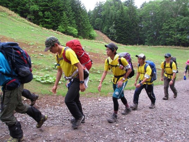 【写真】帯柏葉男子5年ぶり4度目V、インターハイへ 道高体連登山