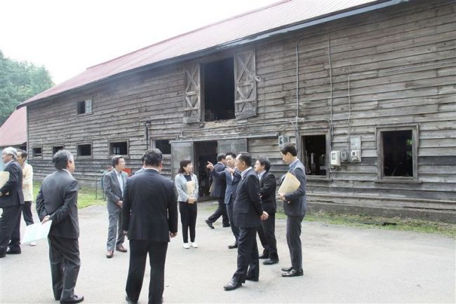 渋沢栄一縁で埼玉県議視察　清水