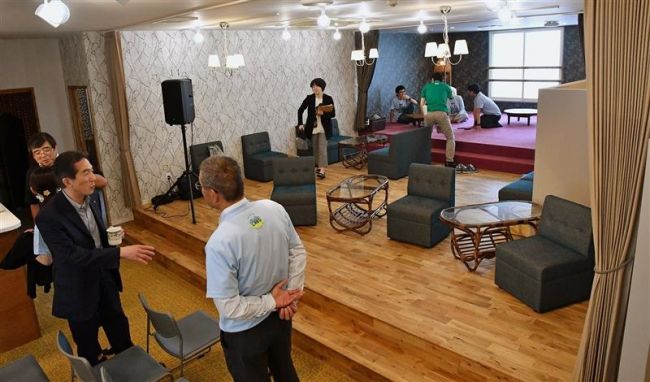 【写真】事業創発拠点「LAND」内覧会