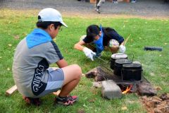 陸別と本州の小学生がキャンプ交流　 4