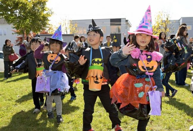 音更でハロウィーンパレード