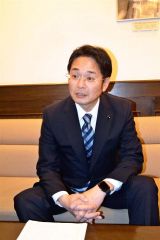 ＩＲの申請見送り、「残念」　清水道議が来社 2