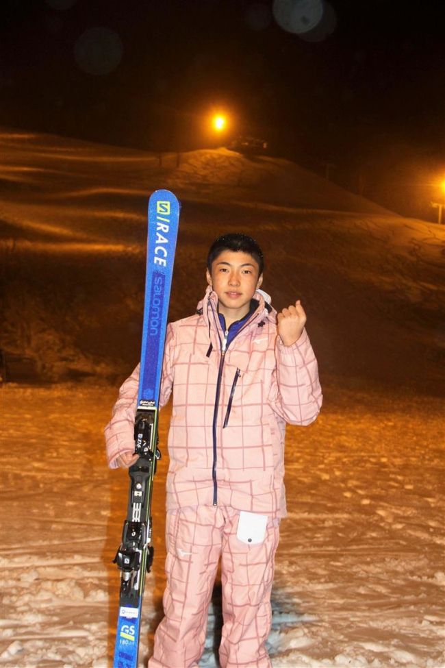 【写真】帯緑園の今村心温、広尾の加藤もも子　全国中体連スキー大会に出場