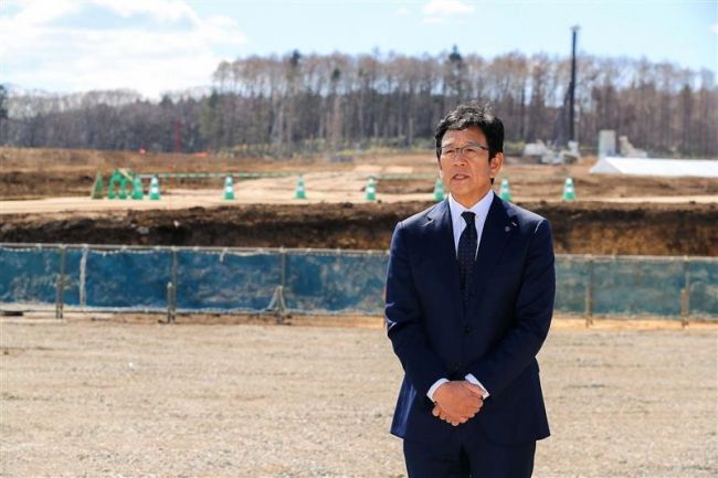 【写真】「愛される新球場に」　日本ハム北広島市で起工式