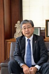 損保ジャパン北海道の梅本本部長が来社 2