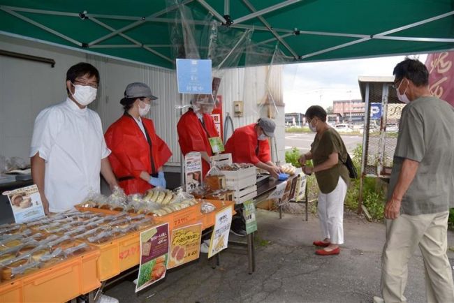 音更工場の直売強化　満寿屋