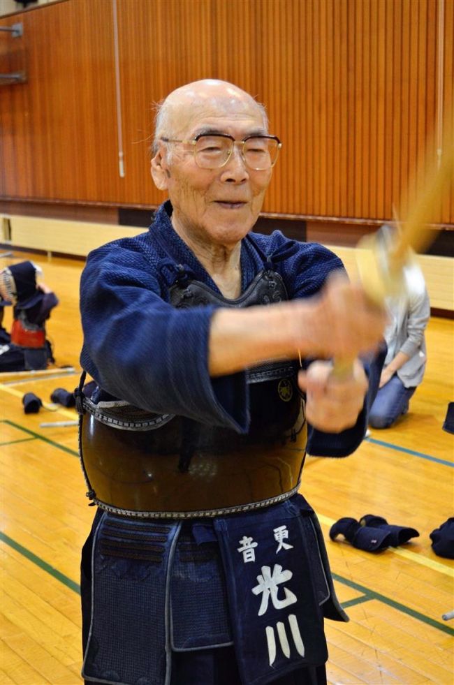 【写真】談らん「緑陽台剣道スポーツ少年団の指導者　光川實さん」