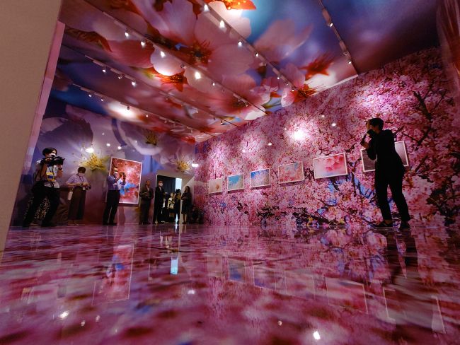 【写真】蜷川展　開幕前日に内覧会　帯広美術館