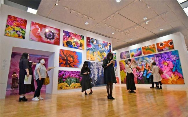 【写真】あふれる色 世界観に圧倒 蜷川実花展開幕