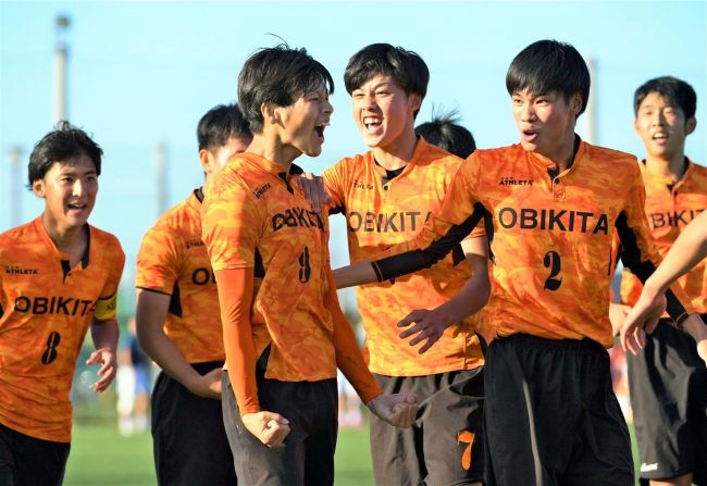 【写真】帯北2年連続8強入り 全国高校サッカー選手権道大会
