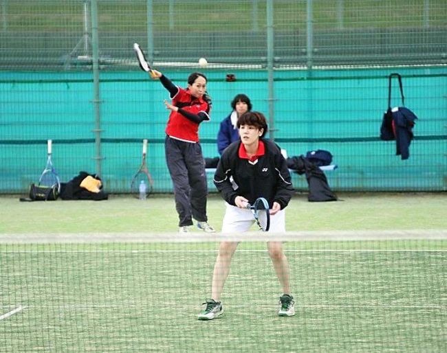 【写真】スポーツシードＶ３、女子はタケシマスポーツ頂点　加盟団体ソフトテニス