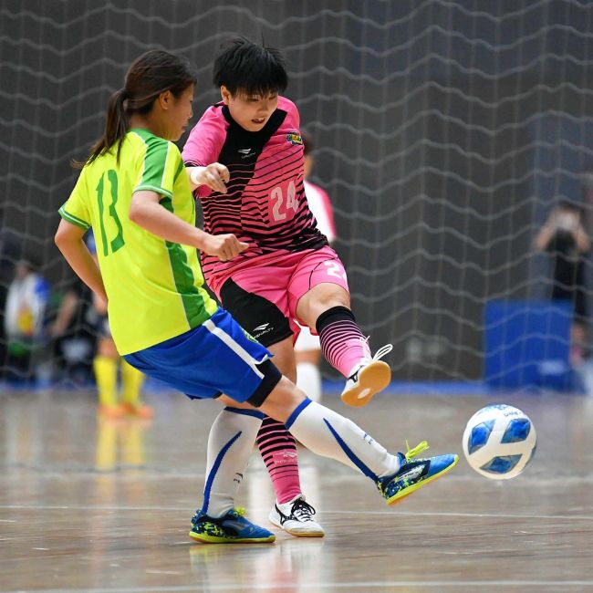 【写真】全日本女子フットサル帯広で開幕、大久保出場のエスポ初戦惜敗、ボニータ快勝