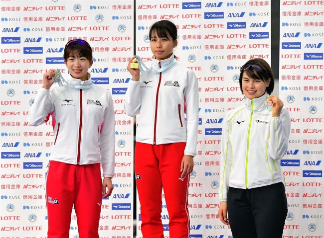 【写真】村上圧勝V、女子は郷2位 3000は酒井制す全日本選抜スケート八戸大会