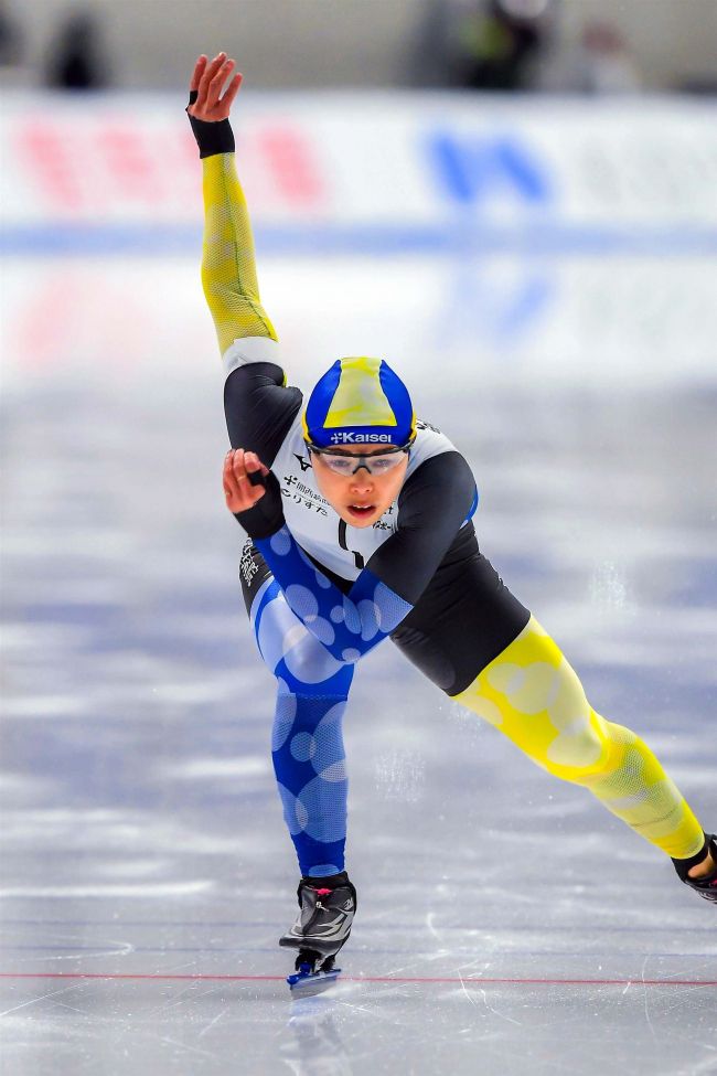 【写真】村上圧勝V、女子は郷2位 3000は酒井制す全日本選抜スケート八戸大会