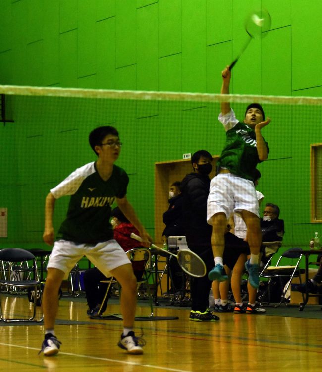 【写真】帯南商女子2連覇、帯大谷男子は18連覇 全十勝高校バドミントン新人団体戦
