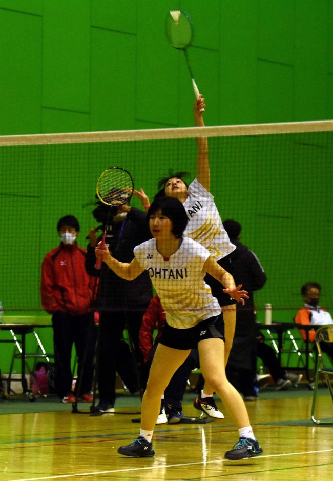 【写真】帯南商女子2連覇、帯大谷男子は18連覇 全十勝高校バドミントン新人団体戦