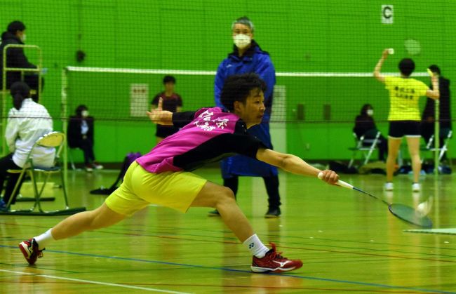 【写真】帯南商女子2連覇、帯大谷男子は18連覇 全十勝高校バドミントン新人団体戦