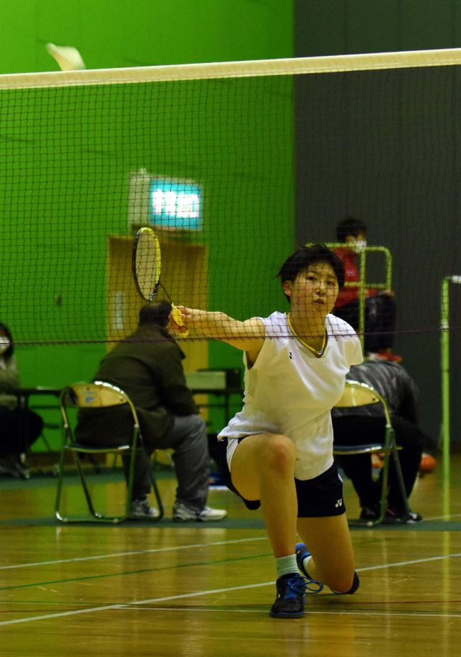 【写真】帯南商女子2連覇、帯大谷男子は18連覇 全十勝高校バドミントン新人団体戦