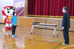 代表して挨拶した中捨さん