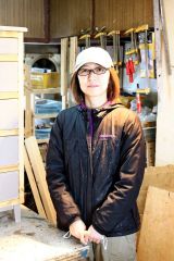 談らん「家具職人　越後有右那（ゆうな）さん」