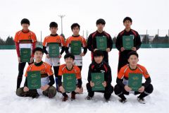 帯柏葉７人、帯工６人、士幌２人受賞　全十勝高校ラグビーベスト１５表彰