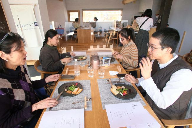 シカ肉のランチを提供　足寄