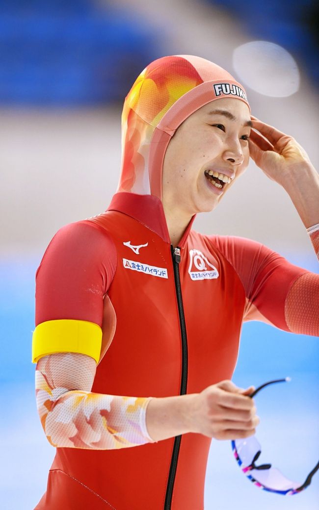 押切リンク新Ｖ笑顔の２冠、高木菜１０００Ｍ３位、長根ファイナルスケート