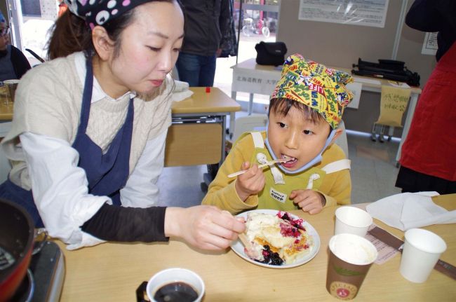 ＦＵＴＡＢＡで料理教室　浦幌