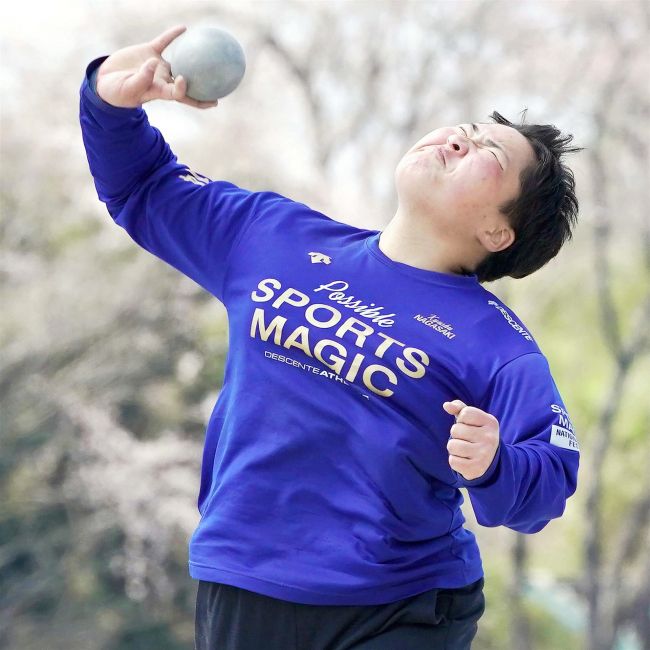 【写真】女子砲丸投げU20全国覇者の久保田亜由、さらなる成長誓う 九州で精進重ねる