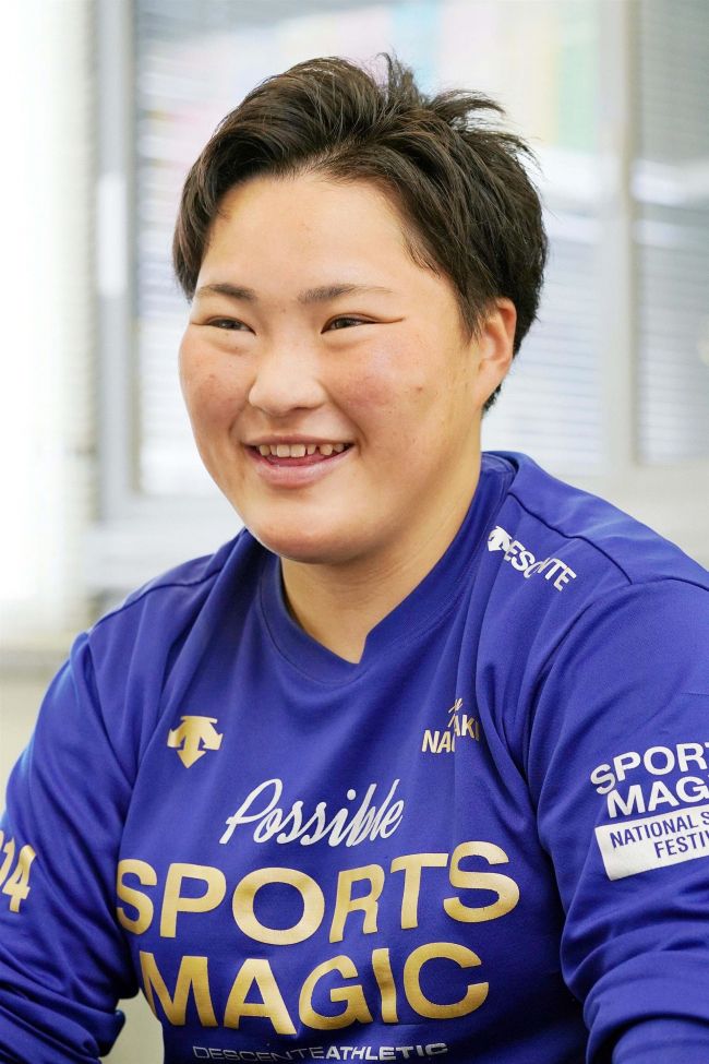 【写真】女子砲丸投げU20全国覇者の久保田亜由、さらなる成長誓う 九州で精進重ねる