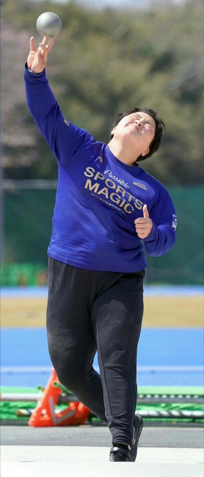 【写真】女子砲丸投げU20全国覇者の久保田亜由、さらなる成長誓う 九州で精進重ねる