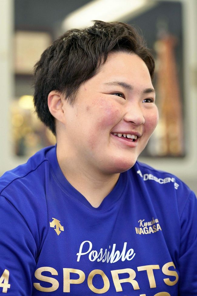 【写真】女子砲丸投げU20全国覇者の久保田亜由、さらなる成長誓う 九州で精進重ねる
