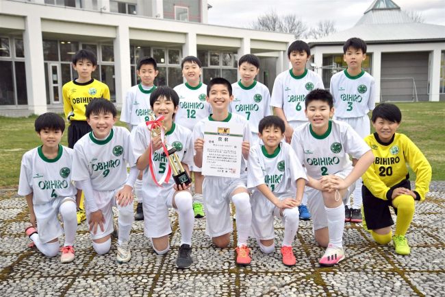 【写真】帯広ＦＣ３年ぶり道予選へ、全日本Ｕ１２フットサル選手権大会道東ブロック予選