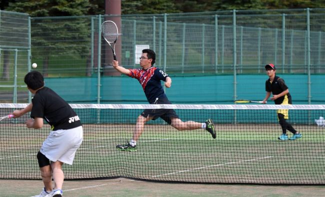 【写真】帯広地方卸売市場8年ぶりV 女子はタケシマスポーツ7年ぶり 春季加盟団体ソフトテニス