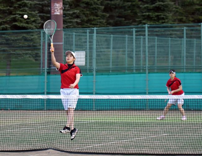 【写真】帯広地方卸売市場8年ぶりV 女子はタケシマスポーツ7年ぶり 春季加盟団体ソフトテニス