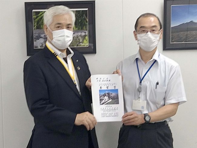 【写真】「日高山脈襟裳十勝国立公園」の実現を　十勝圏活性化推進期成会と日高町村会